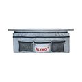 Aleko 38 x 9 in. Seat Cushion with Spacious Under Bag & Pockets for Inflatable Boats, Gray AL13937